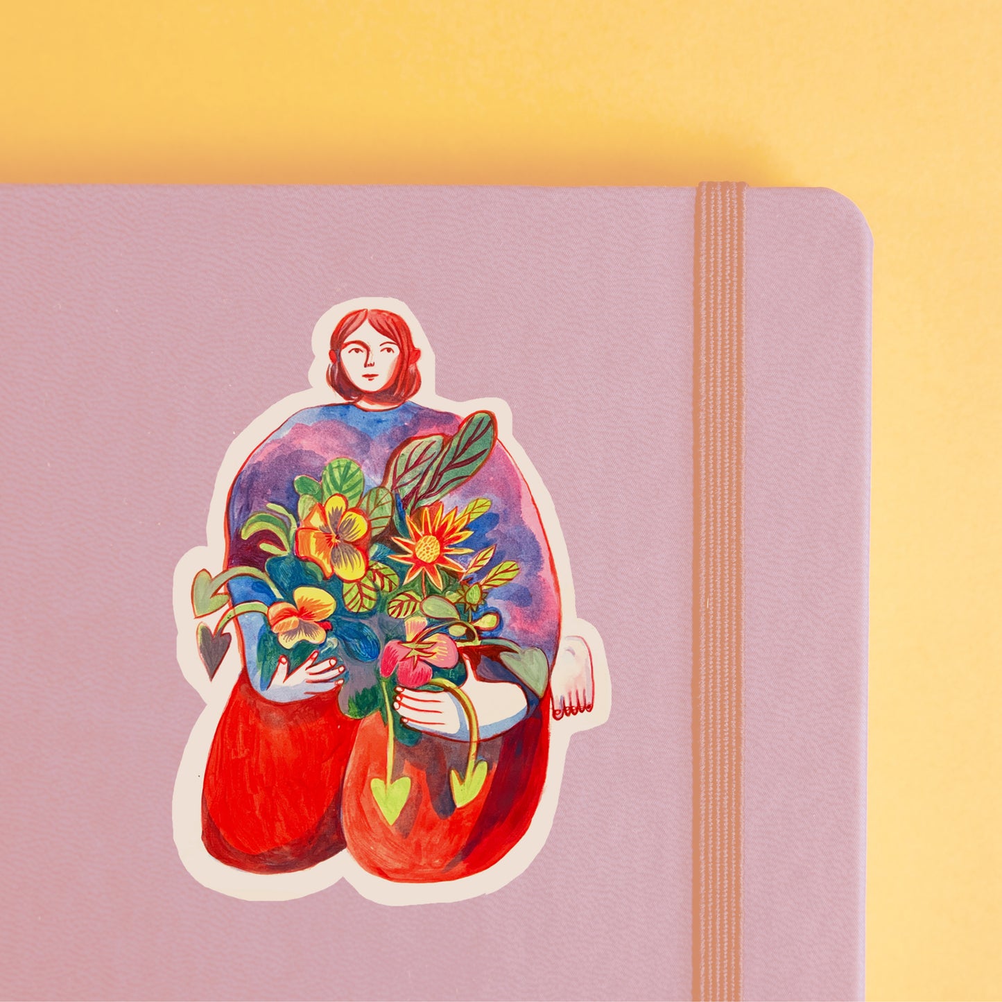 Holding together Sticker