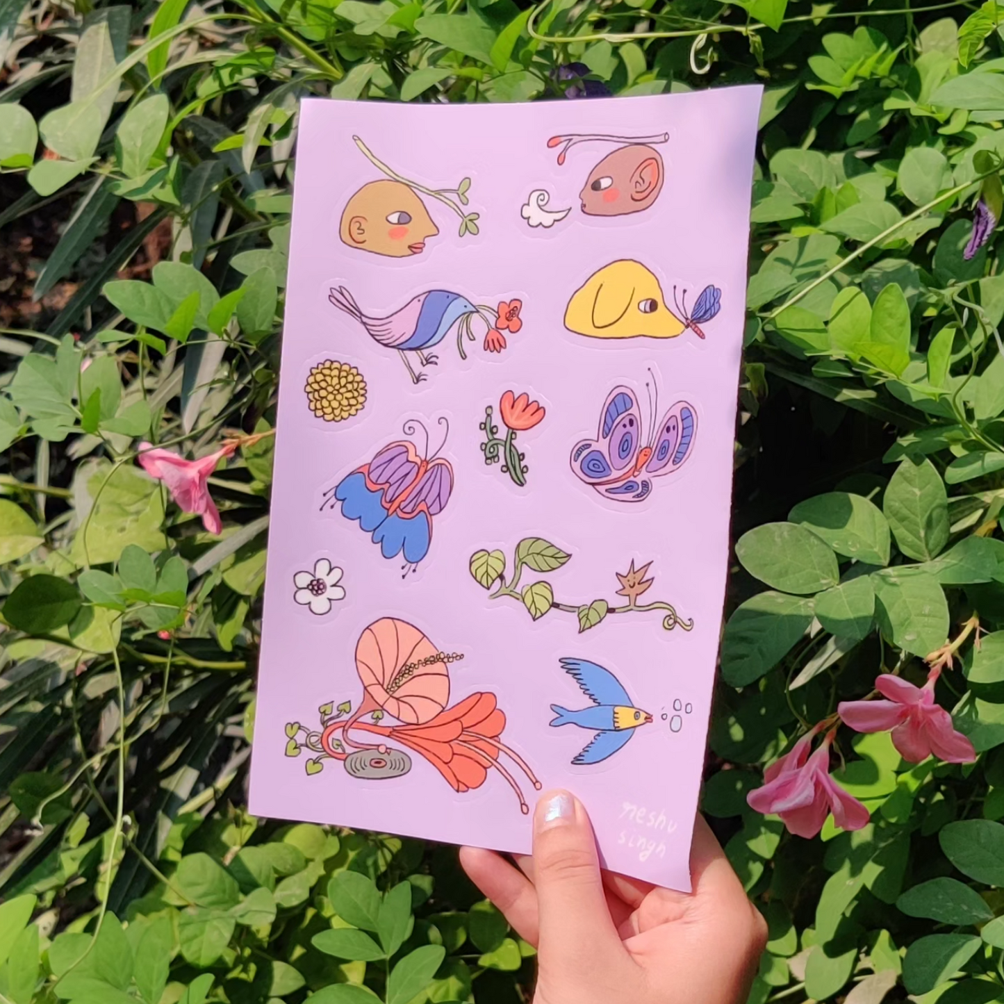 Whimsy Stickersheet