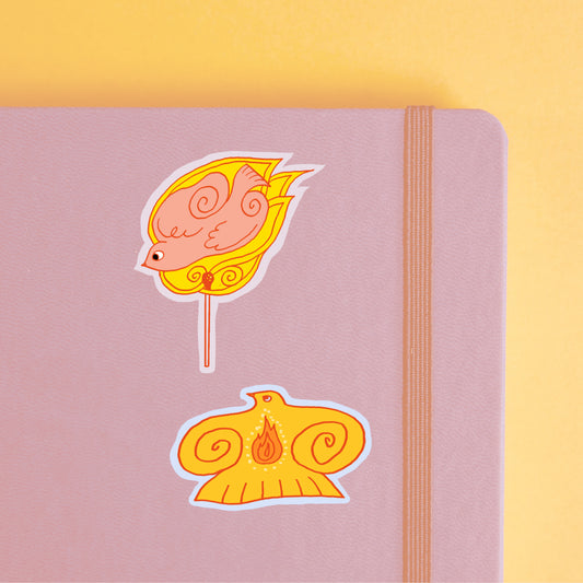 Fireborn Stickers - Pack of 2