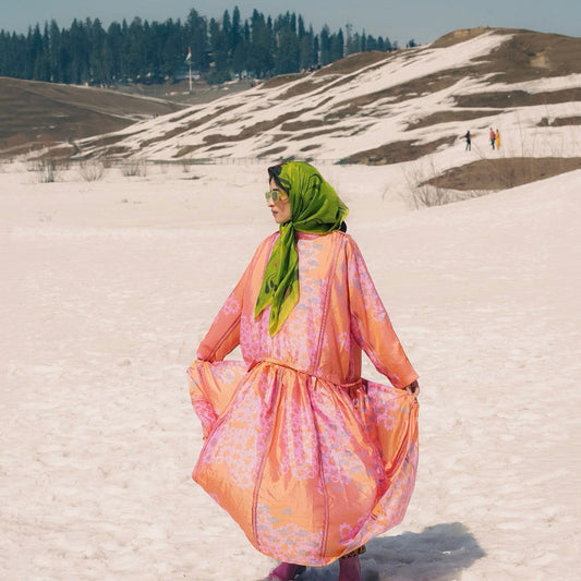 Secret Garden Silk Scarf